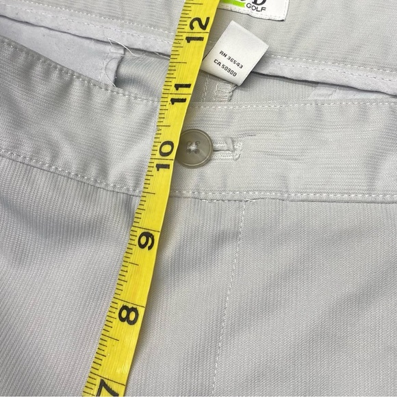 Izod Golf Pants Men’s 33W 32L Cream Color LIGHTWEIGHT GOLF CASUAL - Picture 7 of 10